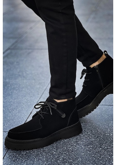 Ch213 Sst Bryggen Erkek Bot Sıyah Çok Renkli