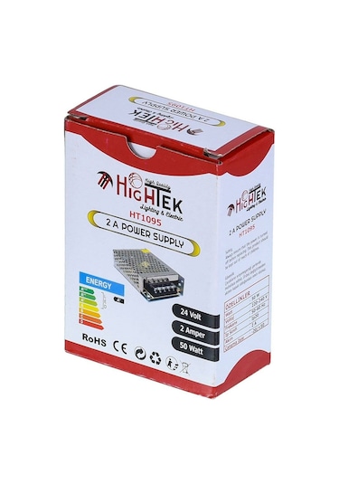Hightek 24 Volt 2 Amper Metal Kalın Kasa Adaptör