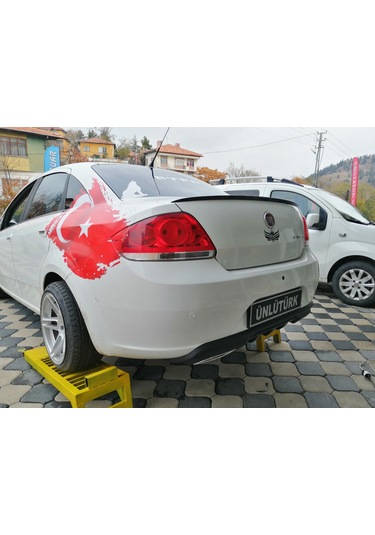 OtoÇizgi Fiat Linea Bagaj Üstü Spoiler Piano Black OtoÇizgi