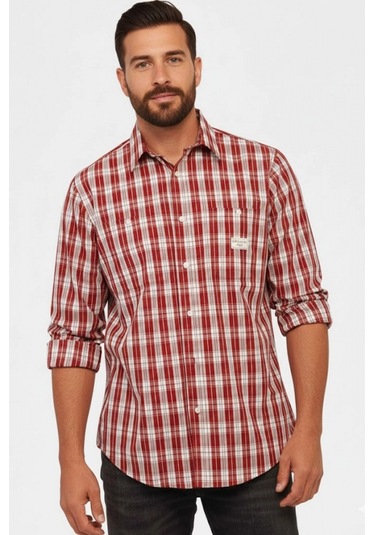 Guess Jeans Erkek Çok Renkli Regular Fit Gömlek M5yh37wh7q1-l51c Çok Renkli