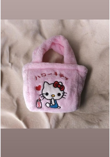Hello Kity Peluş Çanta Açık Pembe
