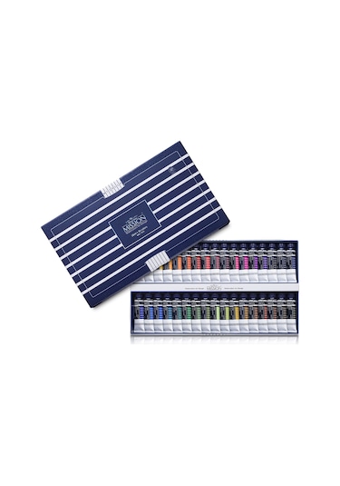 Mijello Mission White Class Pigment Sulu Boya 15ml x 34 Renk