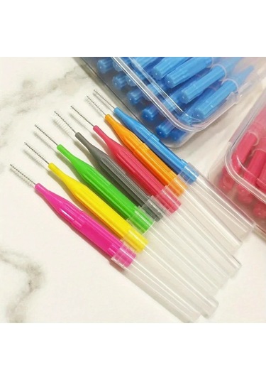 Willowhaven Dentcare 25 Adet Gül Ara Yüz Fırçası, Diş Arası Temizleme Oral Bakım