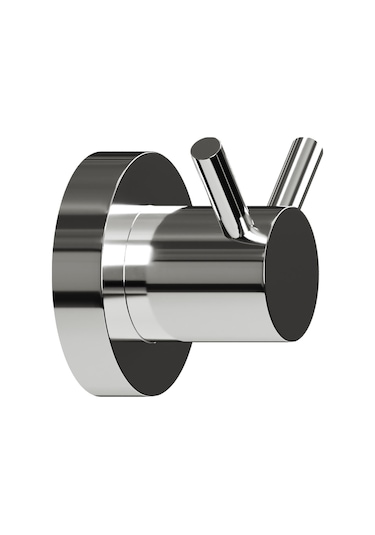 Aqua Bagno Zero Bornozluk -ikili -parlak Krom