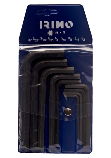 Irimo 046051 Allen Altıgen Set Siyah Kaplama 9 Parça