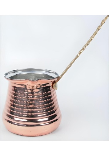 Cezve Sütlük Küçük Boy 650 Cc Bakır