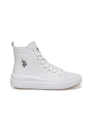 U.S. Polo Assn. CLEMENTINE PU 3PR Kadın  Beyaz Sneaker