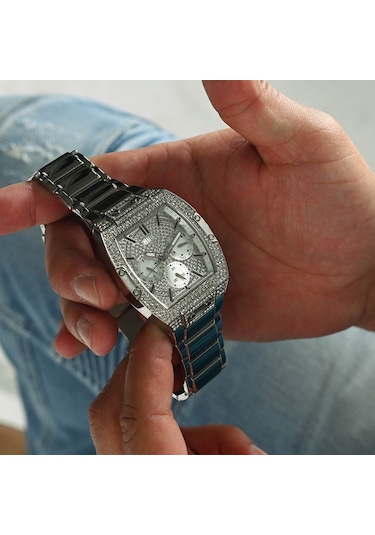 Guess Gugw0094g1 Erkek Kol Saati Gri
