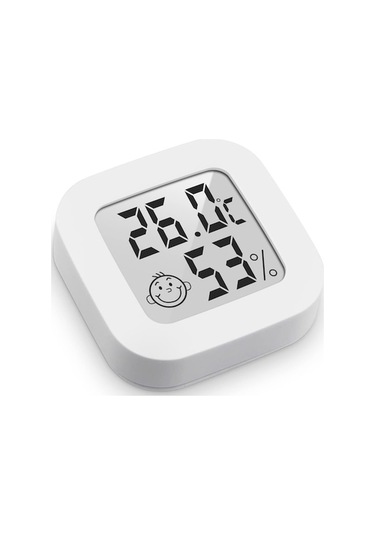 Zyzqstore Mini Termometre, Yüksek Doğruluklu Sıcaklık Ve Nem Ölçer, 1 Adet 1 Adet