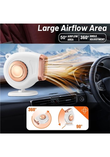 Jialan Oto Kaloriferi Dashboard Kafalık Soğutma İsıtma Hava Fanı