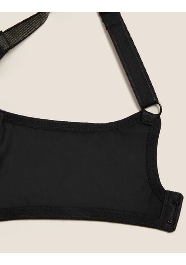 Marks & Spencer Dantel Detaylı Full Cup Sütyen Siyah