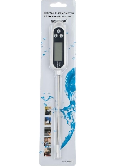 Lcd Dijital Sıvı Yoğurt Çorba Maya Termometresi Daldırmalı N11.595