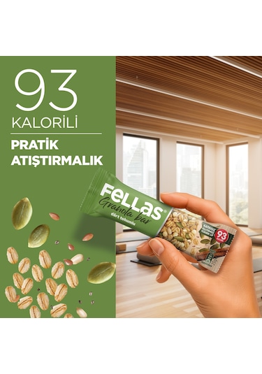 Dört Tohumlu Granola Bar 23 G X 12 Adet