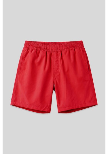 Tommylife Tommy Life Kırmızı Hızlı Kuruyan Standart Fit Erkek Deniz Şortu - 81237 Kırmızı