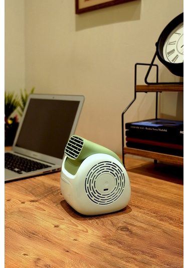 Fressi Jaf28 Taşınabilir Masaüstü Yeşil Usb Fan