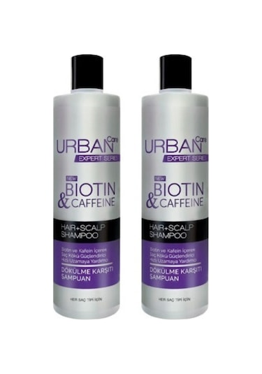 Urban Care Expert Biotin & Caffeine Şampuan 2 x 350 ML