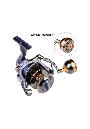 Skycity Proberos Tam Metal Bobin Spinning Makinesi, Dr Serisi 2000-7000 , 3bb, 5.1-5.2:1 Dişli Oranı, 11-21kg Sürtünme Gücü