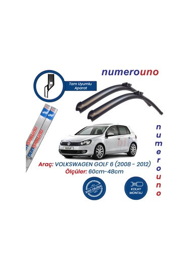 Volkswagen Golf 6 Muz Silecek Takımı 2008-2012