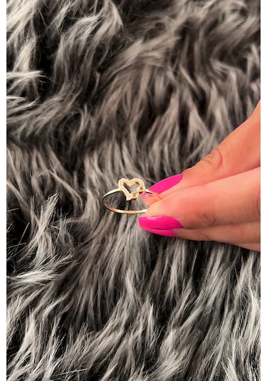 Fiyonk Kuyumculuk 14 Ayar Altın Sonsuz Aşk Yüzüğü 001