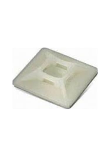 19x19 Yapışkanlı Kablo Bağı Tutucusu (25 Adet)