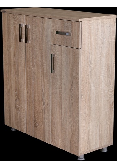 Ayakkabılık Beyaz Çok Amaç Model Parlak Cordoba Hard suntalem Demonte 5raf 1çekmece El Yapım Ceviz