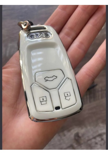 T-carbon Audi Audi İçin Silikon Anahtar Kılıfı A4 A5 A6 Q3 Q5 Q7 Q8 222875058