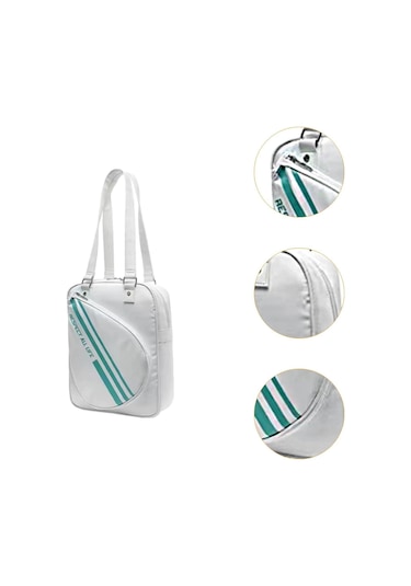 Suntek Badminton Raket Çantası Spor Kadınlar İçin Günlük Beyaz