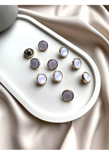 Siberiana Incili Altın Düğmeler 222305180