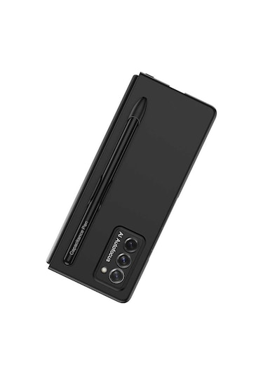 Galaxy Z Fold 2 Kılıf Zore Espen Kalem Bölmeli Kılıf