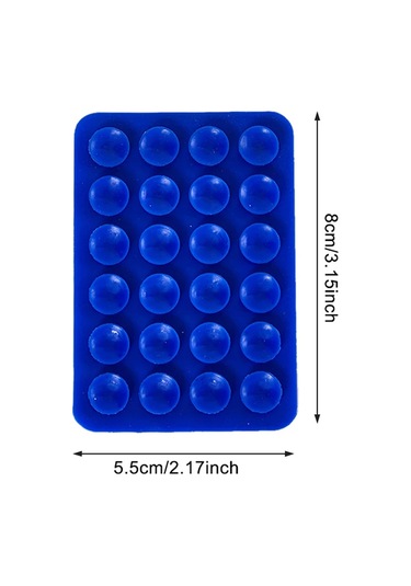 Goldenqian 1 Adet Destekli Yapışkan Enayi Ped Sabit Ped Çift Taraflı Silikon Vantuz Cep Telefonu Armatür Vantuz Dbl 2 Dbl 2