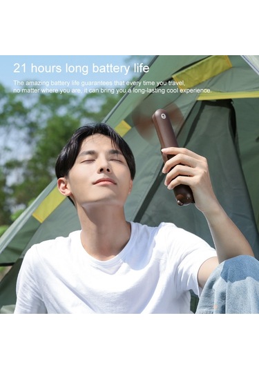 Xiaomi Youpin Jısulıfe F8 Çok Fonksiyonlu Mini Fan El Tipi Katlanır Fan Pembe