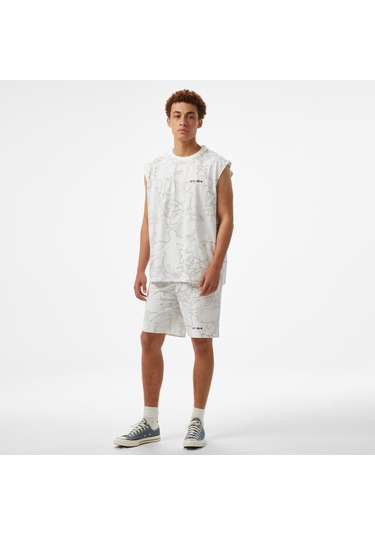 Unıted4 Erkek Krem Şort Tono Krem