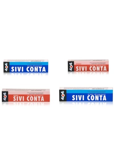 404 Sıvı Conta Kırmızı-Siyah-Beyaz 80 G