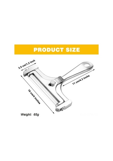 Besthome1 304 Çelik Teli Peynir Dilimleyici Seti - Alüminyum Gövde, 4 Yedek Tel Diğer