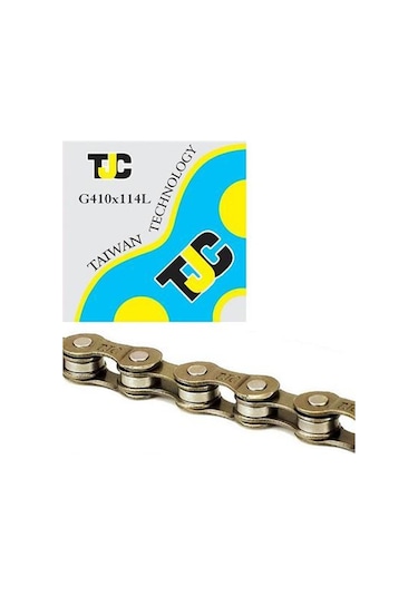 Bisiklet Zinciri (Vitessiz Düz Bisikletler için) Altın