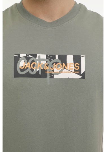 Jack &Amp Jones Jcoaop Prınt Tee Ss Crew Yeşil Erkek Kısa Kol T-Shirt 000000000101927684 Yeşil Jack &Amp Jones Jcoaop Prınt Tee Ss Crew Yeşil Erkek Kısa Kol T-Shirt 000000000101927684 Yeşil