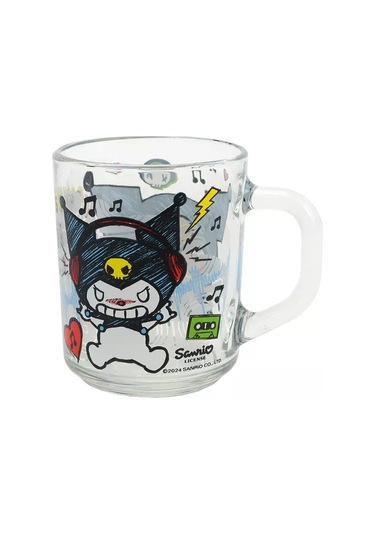 Nd Plej Kuromi, Rock 230 Ml Cam Çocuk Çay Bardağı 223066045 MAvi