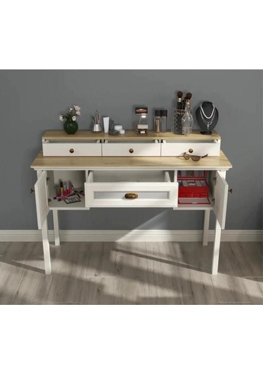 Sakura Frn-21032 Misto Makyaj Masası Beyaz