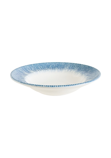 Iris Denim Gourmet 6 Adet 24 Cm 400 Cc Porselen Çukur Tabak