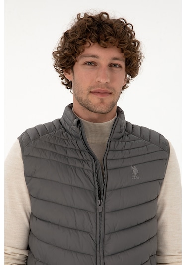U.s. Polo Assn. Erkek Gri Yelek Dokuma 50312012-vr024 Gri
