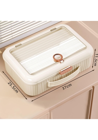 Homyl Belge Saklama Kutusu Çok Katmanlı Dosya Düzenleyici Beyaz