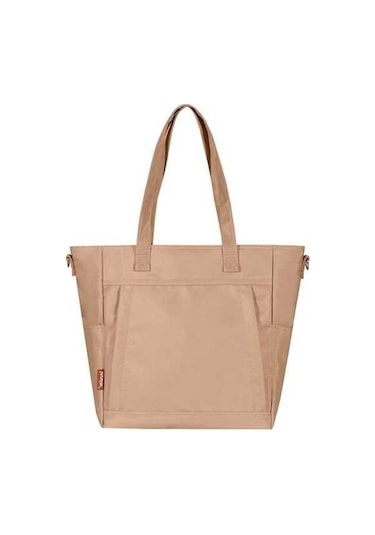 Novahub Moveevo Ma1010 20l Su Geçirmez Bebek Çantası, 9 Cep, Dahili Bölme, Alt Değiştirme Minderi, Islak Çanta & Puset Askılı Kahverengi