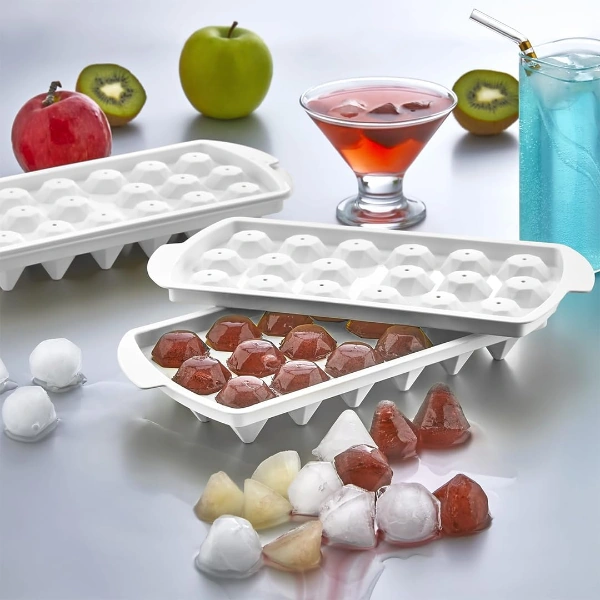 River World Buz Kalıbı 18 Bölmeli Elmas Modelli Çok Renkli