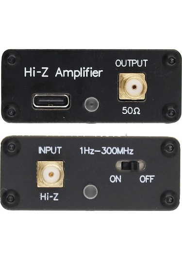 Jokmae Yüksek Empedanslı Amplifikatör - Sdr, Telsiz Ve Düşük Çap Antenler İçin - 50ω Çıkış, 300mhz Bant Genişliği