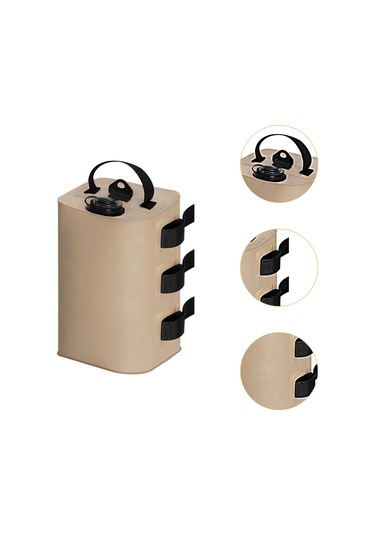 Dolıty Gölgelik Su Ağırlık Çantası Katlanır Bacak Haki-10-l 10 L Çok Renkli