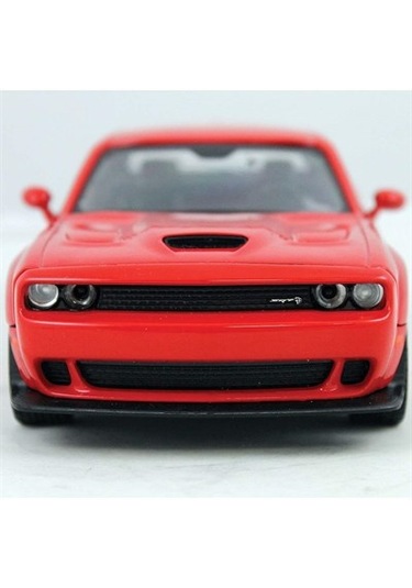 Motormax 2018 Dodge Challenger Srt 1/24 Model Araba Kırmızı