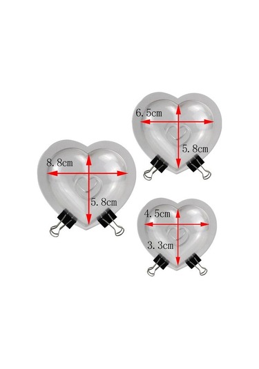 3 Precie Dıy Kek 3d Kalp Çikolata Kalıp Dekorasyon Polikarbonat Çikolata Kalıp Pişirme Şeker Şekerleme Aracı Kek Kalıpları Altın