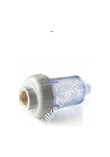 Filtre Dünyası Metal Kafalı Kirec Önleyici Şofben Filtresi Giriş Çıkış 1/2