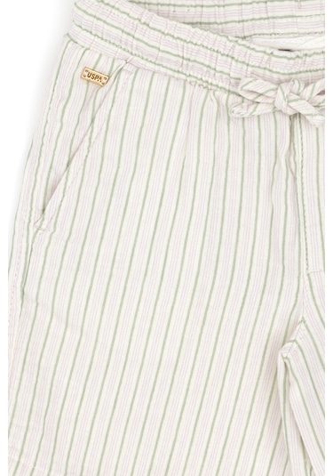 U.s. Polo Assn. Kız Çocuk Krem Şort / Bermuda 50282932-vr071 Krem