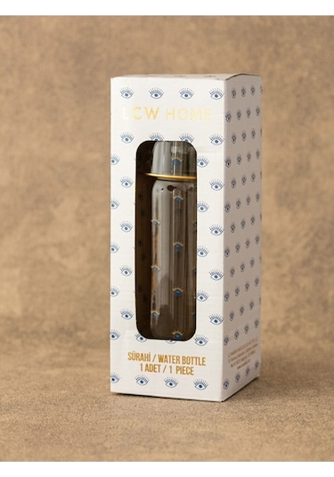 Lc Waikiki Göz Baskılı Bardaklı Sürahi 700 Ml Başucu Sürahisi